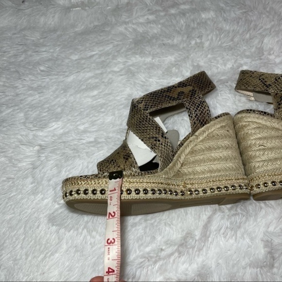 SEVEN DIALS Snake Embossed Somerset Espadrille 8.5 - Picture 10 of 16